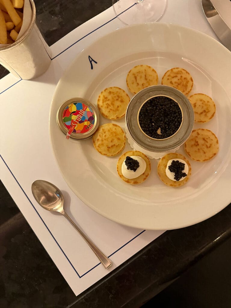 WILL IT BE THE STEAK OR THE CAVIAR?